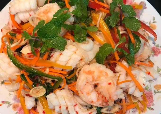 gỏi Thái hải sản chua cay (hình 5)