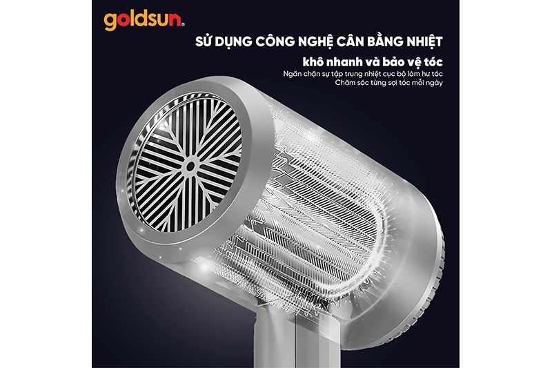 Máy sấy tóc Goldsun GHD2005 (hình 2)