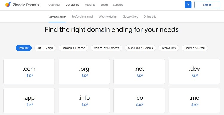 Google Domains