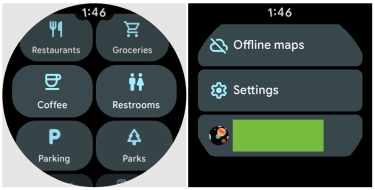 Google Maps thử nghiệm giao diện Material 3 mới trên Wear OS - hình 1