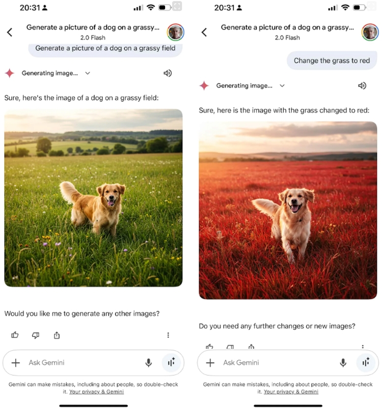 Google nâng cấp Gemini với công cụ chỉnh sửa ảnh thông minh