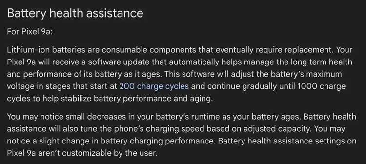 Google Pixel bổ sung tính năng "Battery health assistance" giúp kéo dài tuổi thọ pin