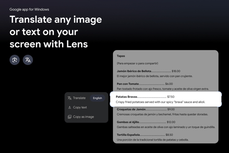 Google ra mắt ứng dụng tìm kiếm mới cho Windows, giống Spotlight trên macOS