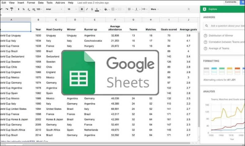 Google Sheets hay Excel tốt hơn? - hình 1