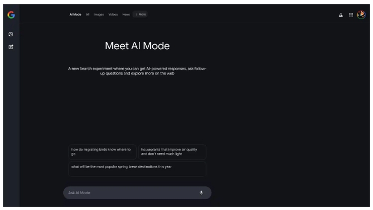 Google AI Mode được thêm phím tắt trên thanh tìm kiếm, chuẩn bị đổi mới giao diện - hình 2