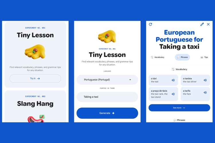 Google thử nghiệm công cụ học ngôn ngữ bằng AI, thách thức mới với Duolingo?
