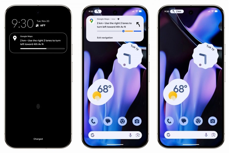 Google Wallet hỗ trợ hiển thị thông tin du lịch qua Live Updates