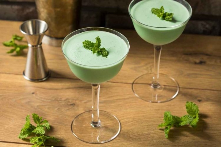 Grasshopper cocktail