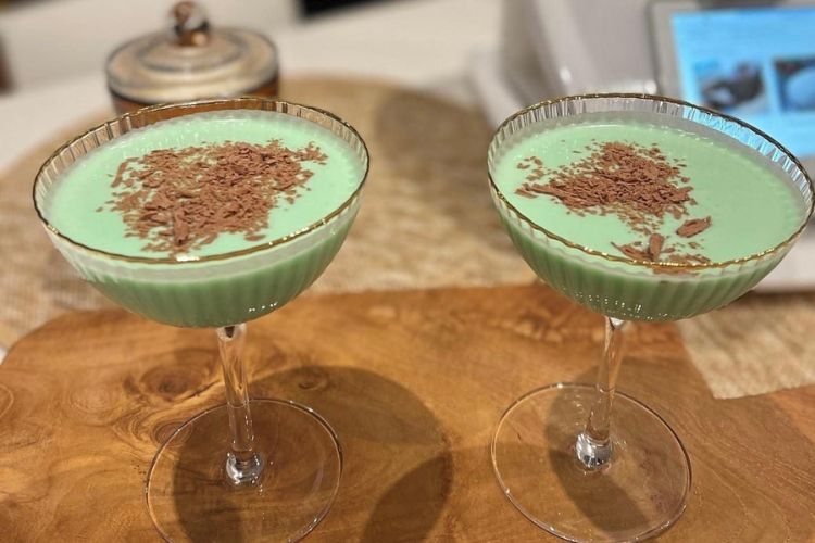 Grasshopper cocktail