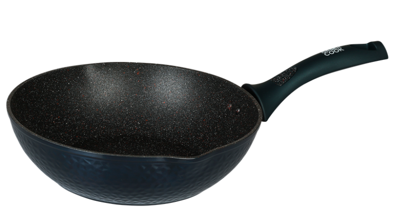 Chảo nhôm sâu lòng chống dính đáy từ Green Cook GCP2511-26IHD 26cm - hình 2
