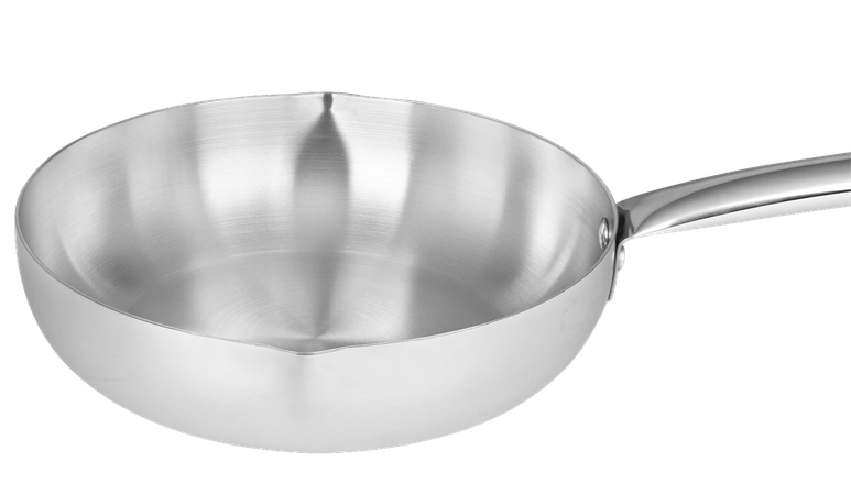Chảo inox đáy từ 3 lớp Green Cook GCP254-24IH 24cm - hình 3
