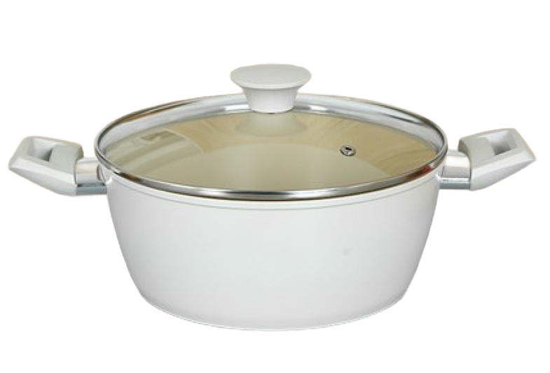 Bộ 3 nồi nhôm 5 lớp chống dính nắp kính Green Cook GCS227-T1 - hình 2