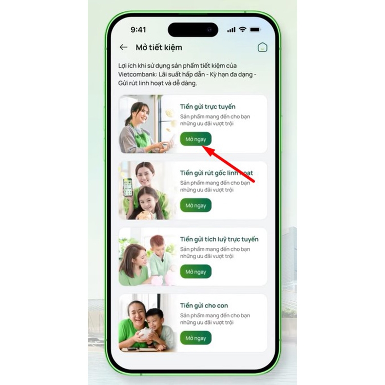 Chi tiết 2 cách gửi tiết kiệm online Vietcombank (hình 5)