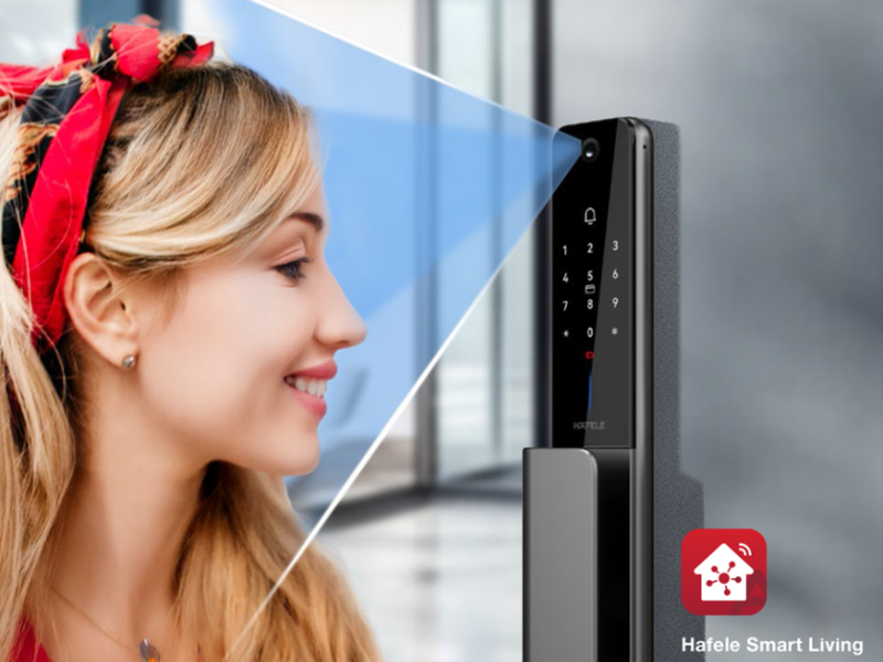 Khóa điện tử nhận diện khuôn mặt Hafele Horizon PP2501W - hình 2