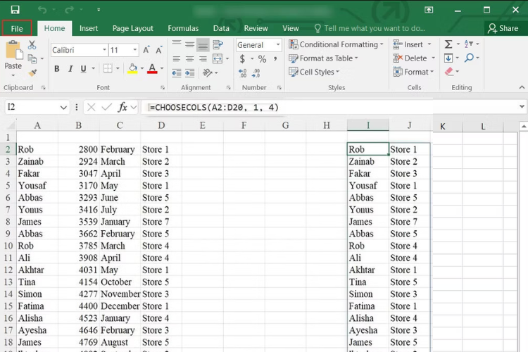 hàm excel ít người biết 3