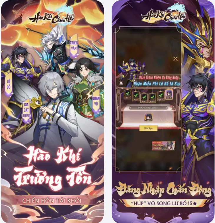 gameplay hao khi chien hon