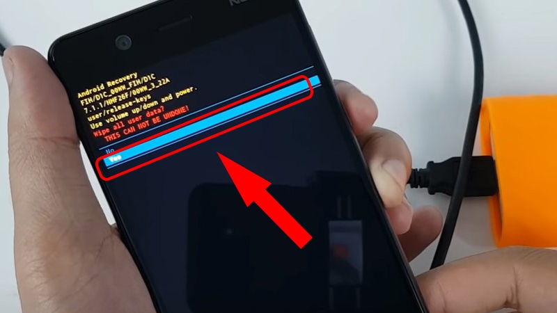 hard reset cho các dòng Nokia 6