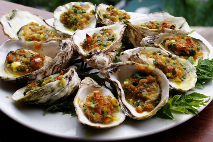 hàu tái chanh