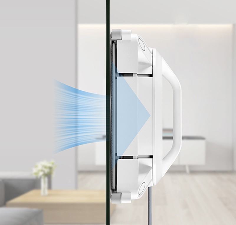 Hệ thống an toàn chống rơi trên robot lau kính 4