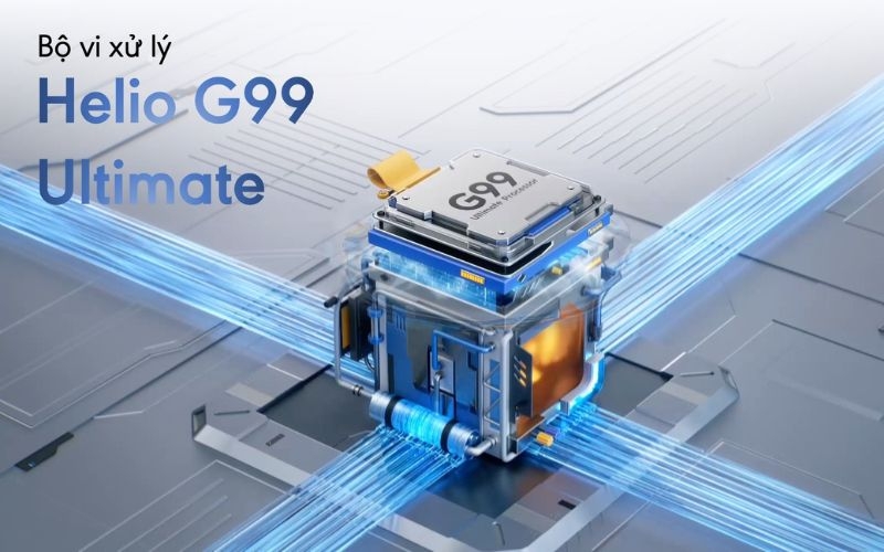Helio G99 Ultimate sở hữu hiệu năng CPU mạnh mẽ