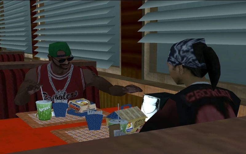 hẹn hò trong GTA San Andreas hình 2