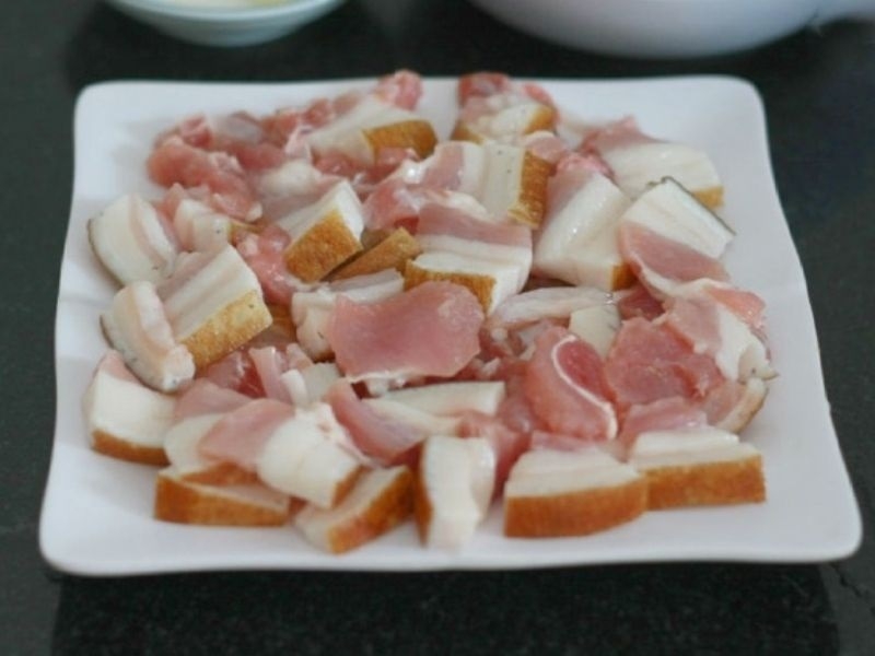 heo rừng hấp tía tô 7