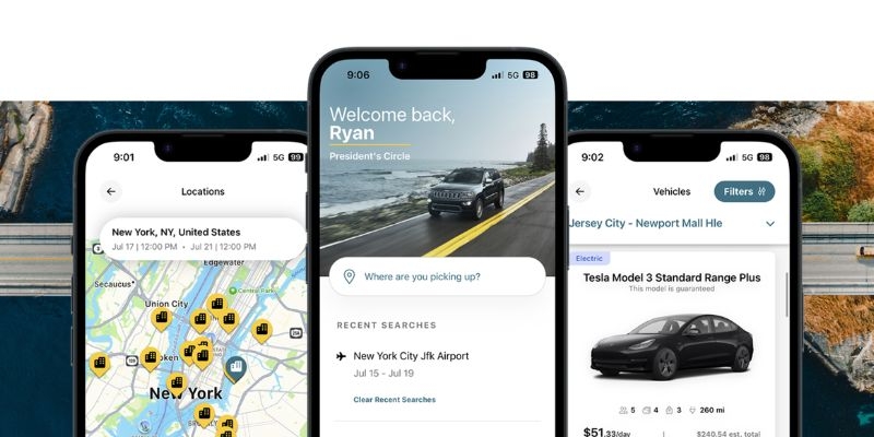 Giới thiệu về ứng dụng Hertz Car Rental