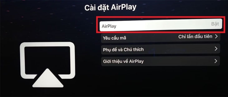Cách chiếu màn hình iPhone lên tivi Samsung (ảnh 2)