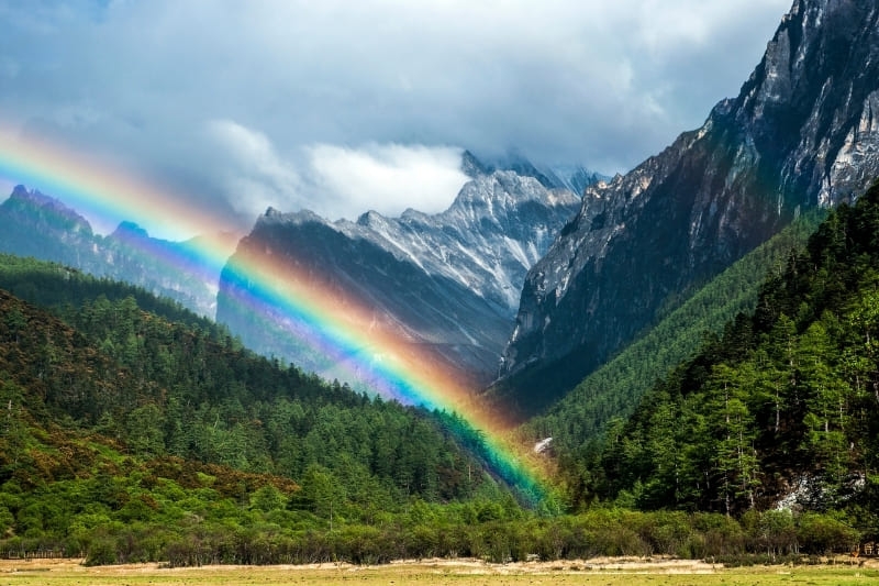 Hình nền 7 sắc cầu vồng ảnh 20