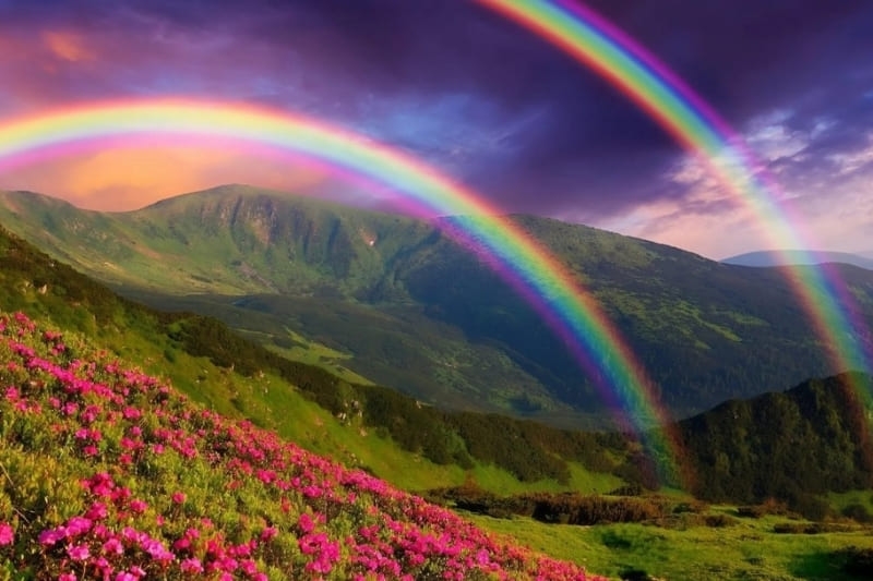 Hình nền 7 sắc cầu vồng ảnh 39