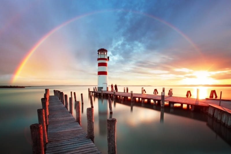 Hình nền 7 sắc cầu vồng ảnh 3