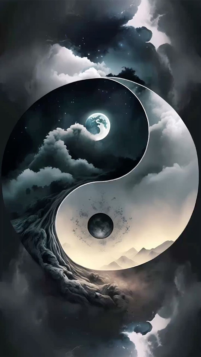 hình nền Âm Dương hình 27