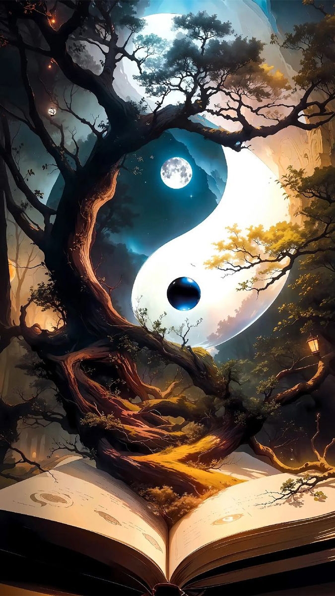 hình nền Âm Dương hình 34