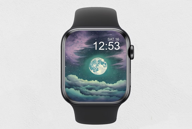 Hình nền Apple Watch với chủ đề bầu trời 2.