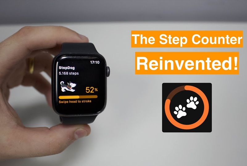 Ứng dụng tải hình nền Apple Watch được ưa chuộng: StepDog.