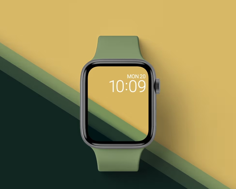 Hình nền Apple Watch đơn giản 3.