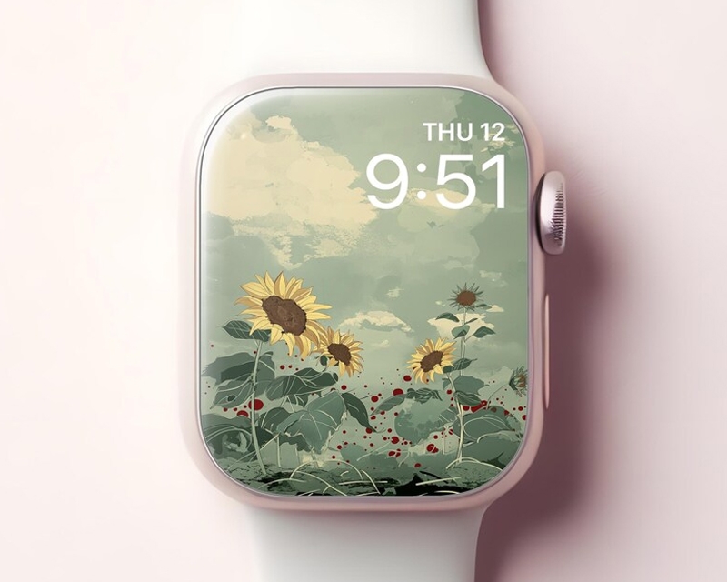 Hình nền Apple Watch phong cách thiên nhiên 2.