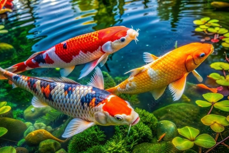 hình nền cá koi 2