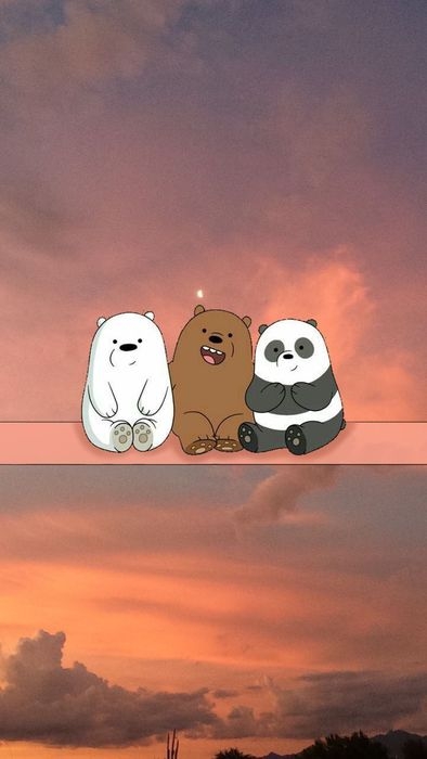 ảnh nền We Bare Bear 8