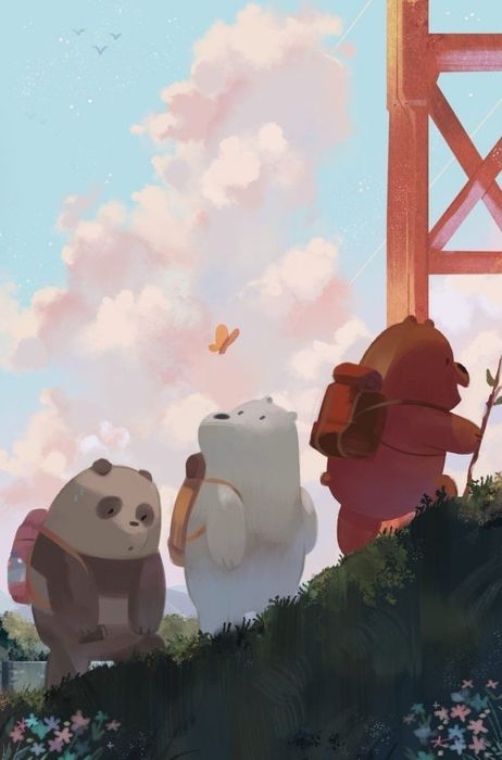 ảnh nền We Bare Bear 17