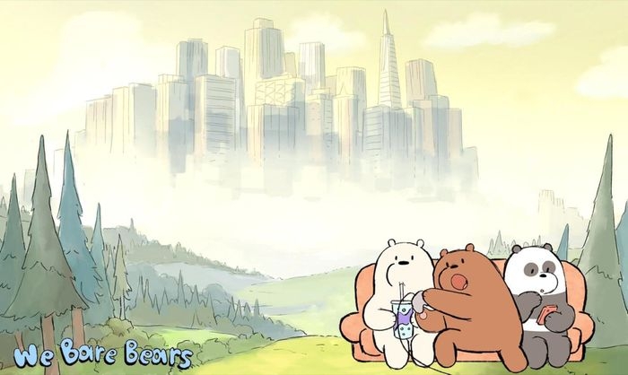 ảnh nền We Bare Bear 24