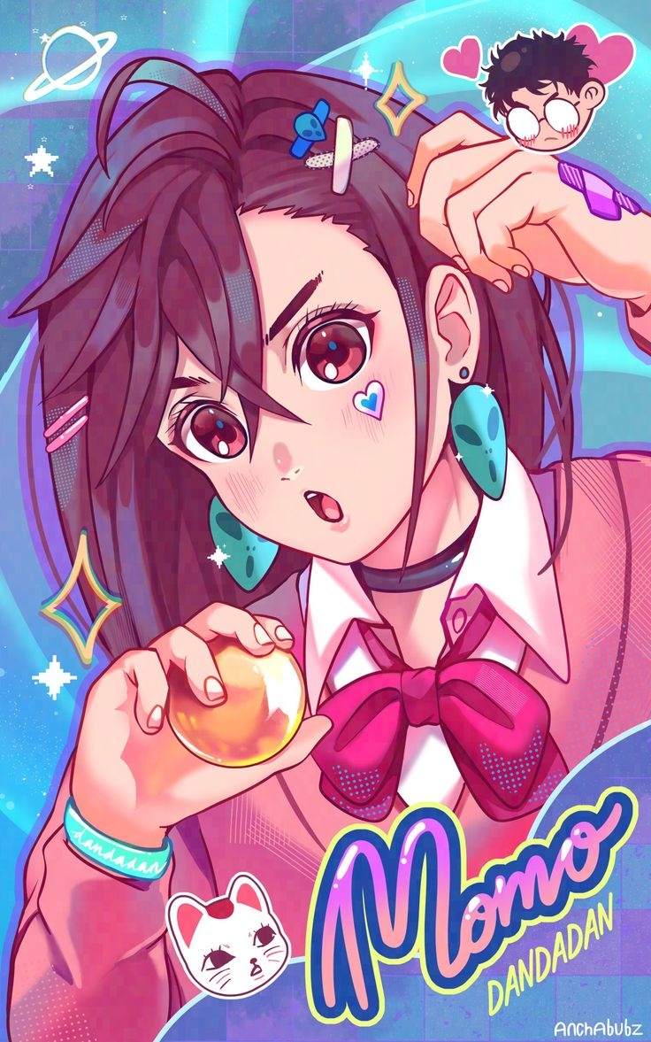 hình nền Dandadan hình 10