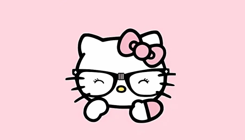 hinh nen hello kitty deo kinh