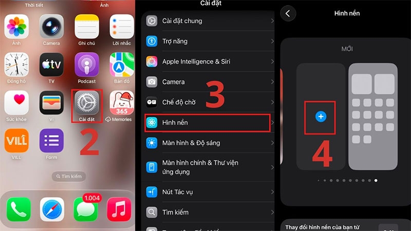 Cách tải hình nền Hello Kitty cho iPhone dễ thực hiện bước 2