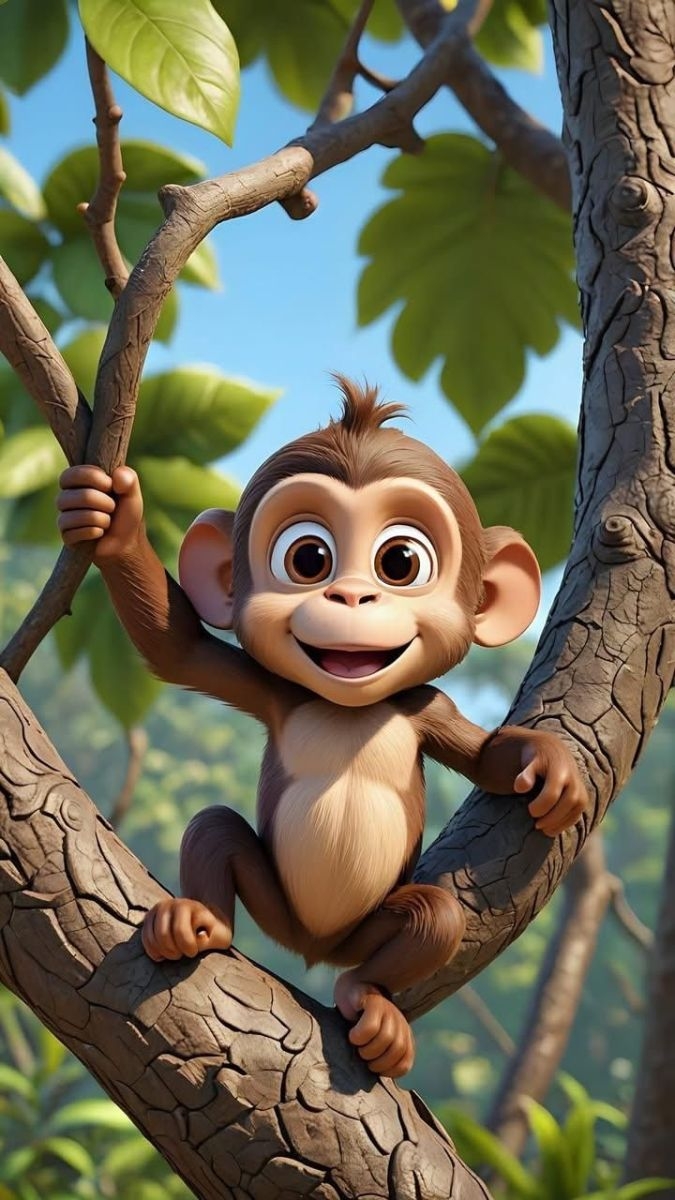 Hình nền khỉ 3D ảnh 12