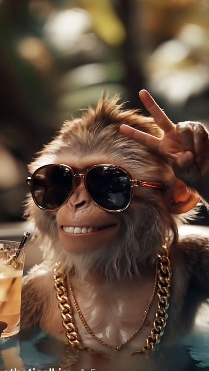 Hình nền khỉ 3D ảnh 18