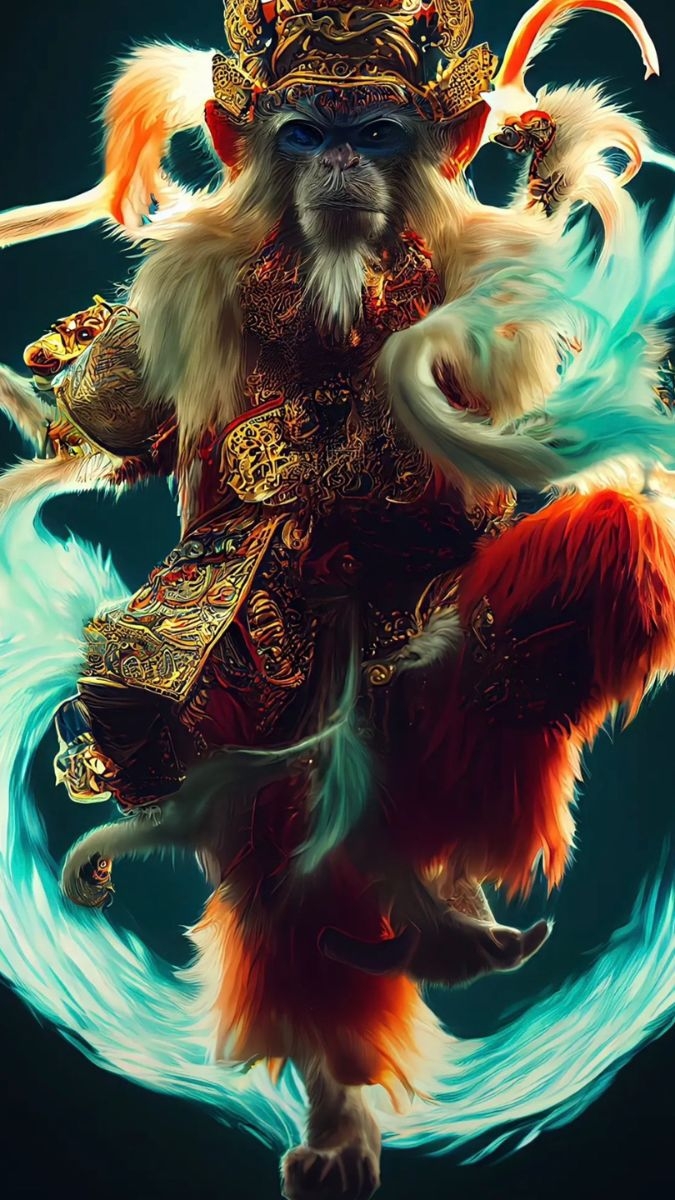 Hình nền khỉ 3D ảnh 27