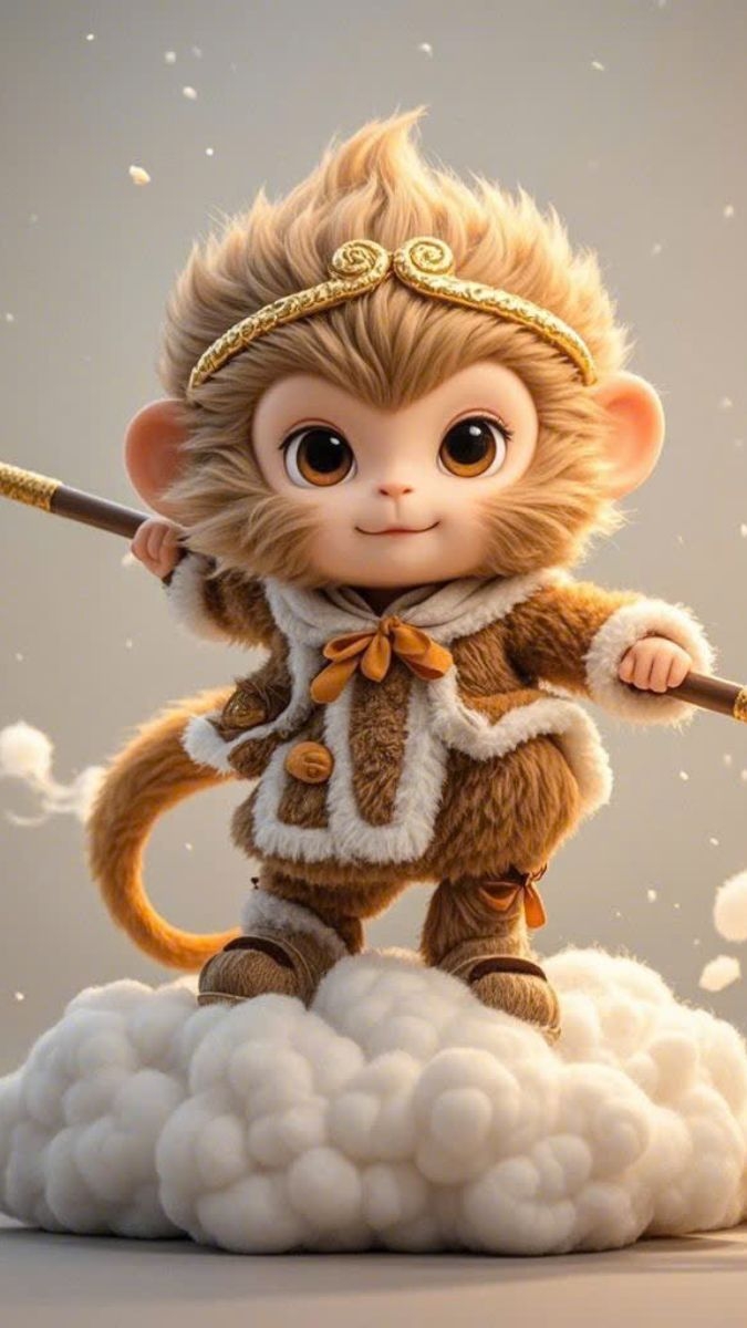 Hình nền khỉ 3D ảnh 2