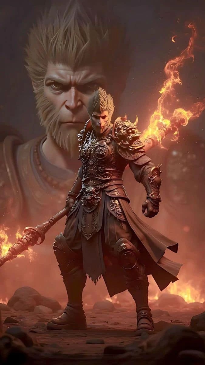 Hình nền khỉ 3D ảnh 31