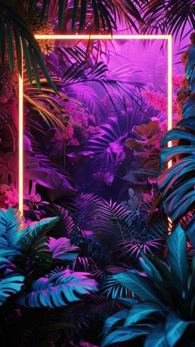 hình nền không gian 3D tạo ánh đèn hình 14